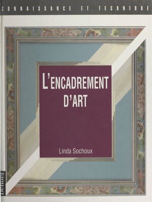 cover image of L'encadrement d'art